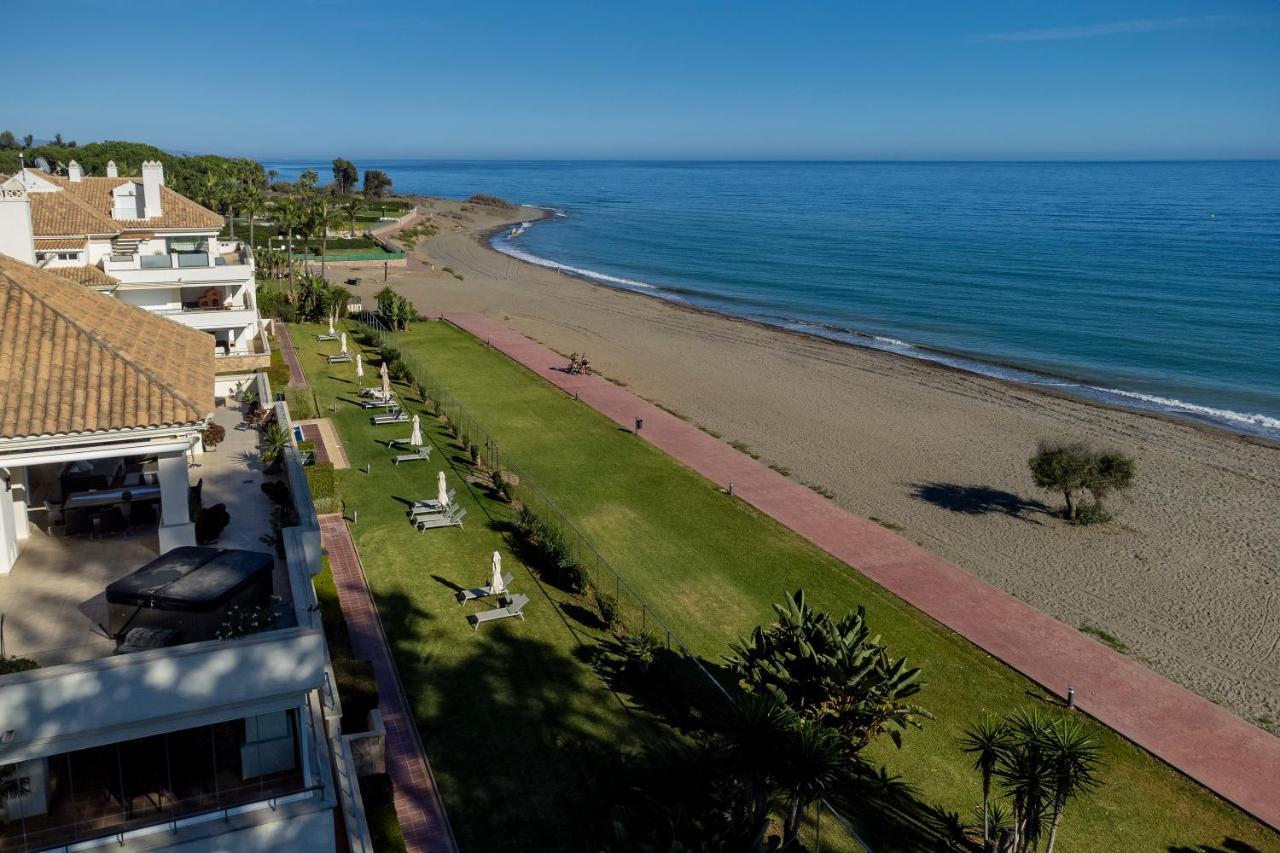 Appt 401-3-Bed-Heaven Beach-Paseo-All Year Heated Pool-Free Bikes Estepona Exterior foto