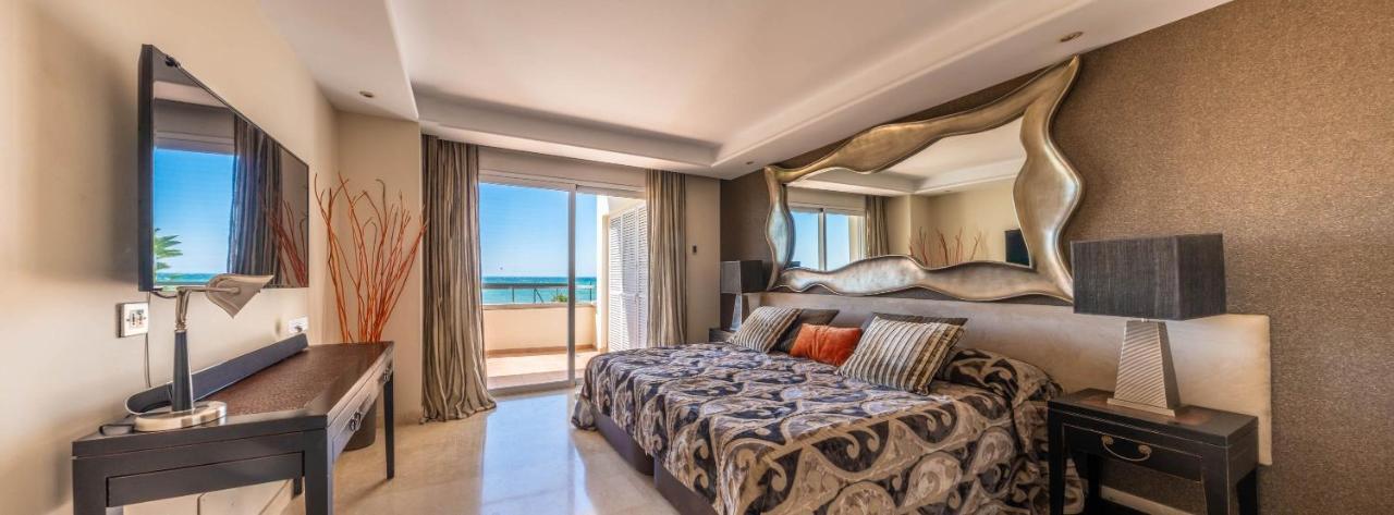 Appt 401-3-Bed-Heaven Beach-Paseo-All Year Heated Pool-Free Bikes Estepona Exterior foto